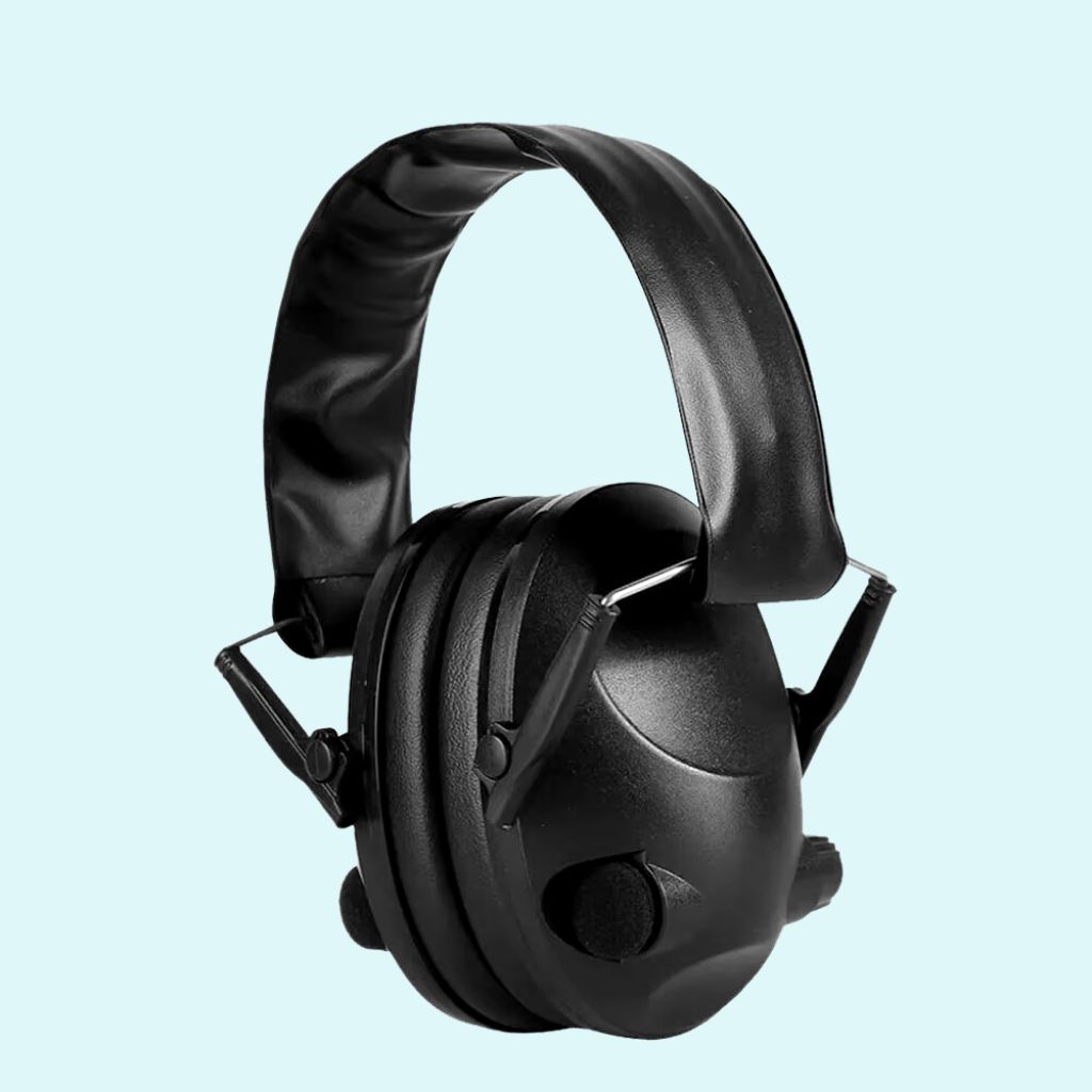 Casque anti bruit militaire pliable avec coussins rembourrés et circuit indépendant casque anti bruit tir militaire 5 (2)