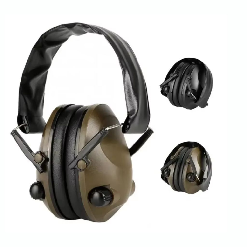 Casque anti bruit militaire pliable avec coussins rembourrés et circuit indépendant casque anti bruit tir militaire 5 (7)