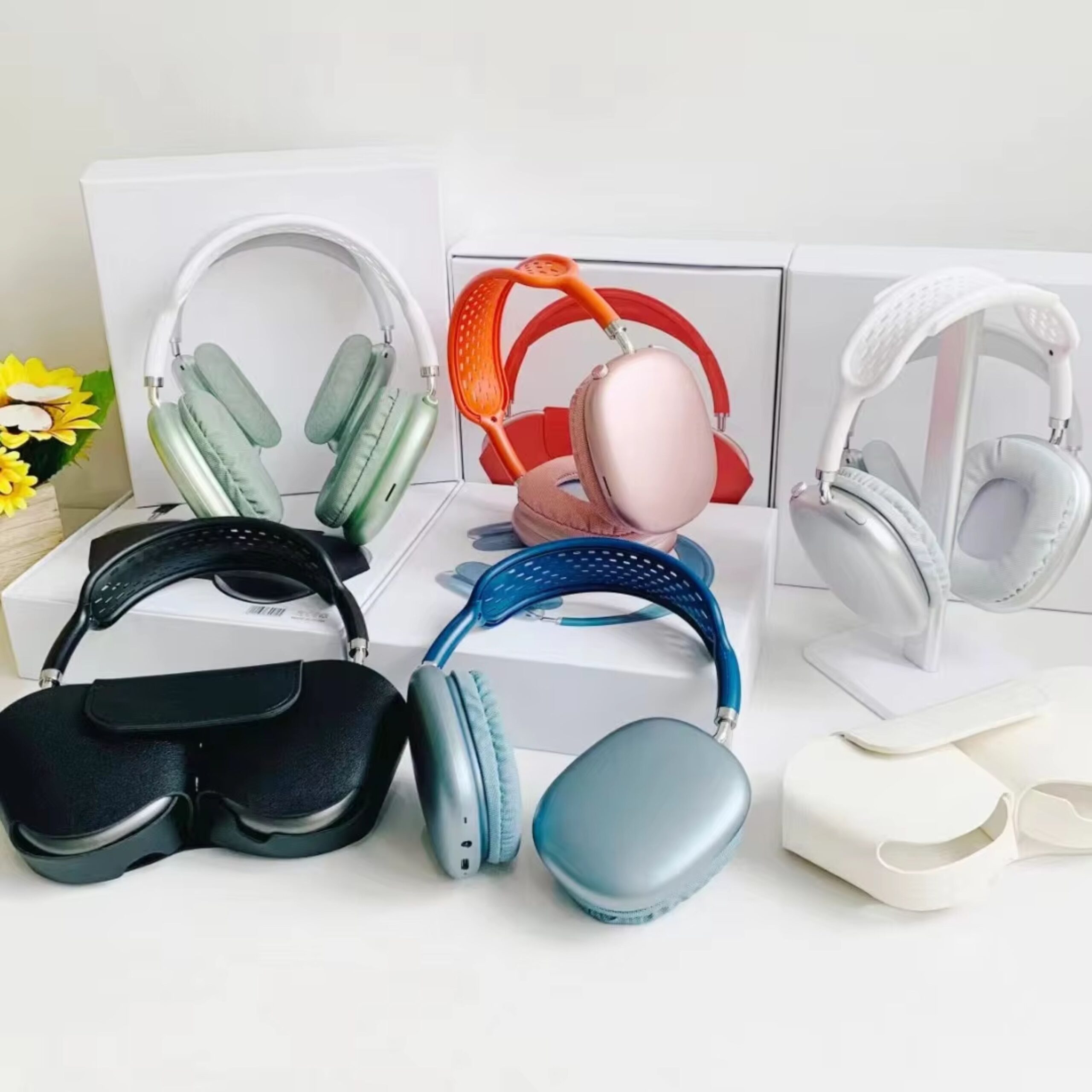 Casque Bluetooth Sans Fil P9MAX – Réduction du Bruit et Confort pour le Sport et le Sauna casque anti bruit musical 2 (6)